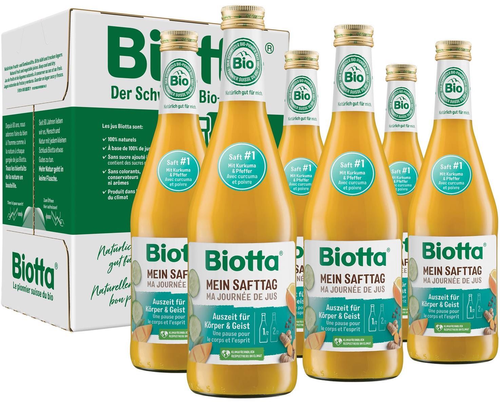 Biotta Mein Safttag 1 Mango-Gurke