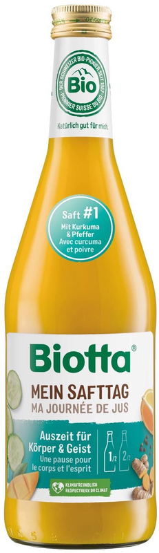 Biotta Mein Safttag 1 Mango-Gurke