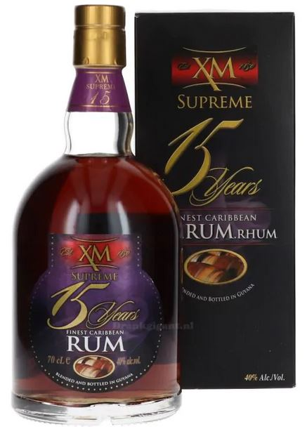 XM Supreme Finest Caribbean Rum 15y.