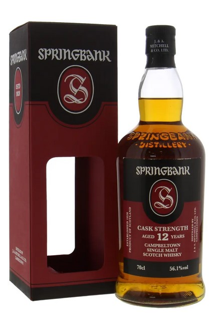 Springbank 12j. Cask Strength Single Malt Scotch Whisky