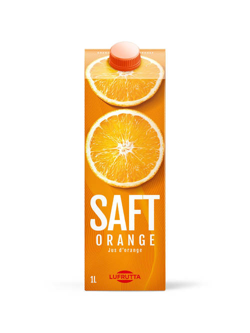 Lufrutta Orangensaft 100% Tetra 12er