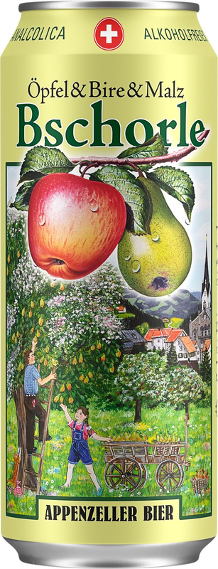 Appenzeller Bier Bschorle Dosen 1x6er alkoholfrei