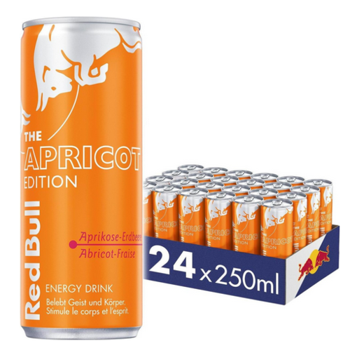 Red Bull Apricot Edition Dosen 24er