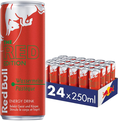 Red Bull Red Edition Wassermelone Dosen 24er