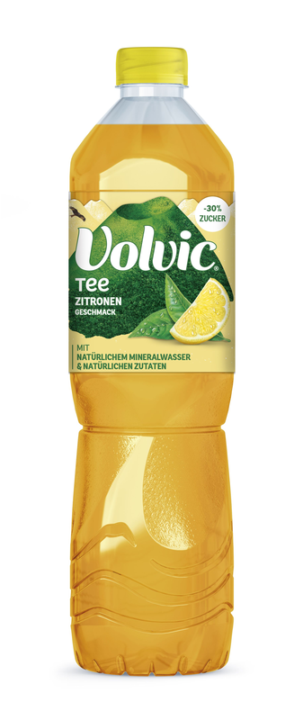 Volvic Pet Grüntee Zitrone Schrumpfpackung