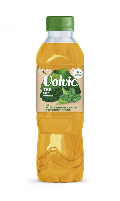 Volvic Pet Grüntee Minze 4x6er
