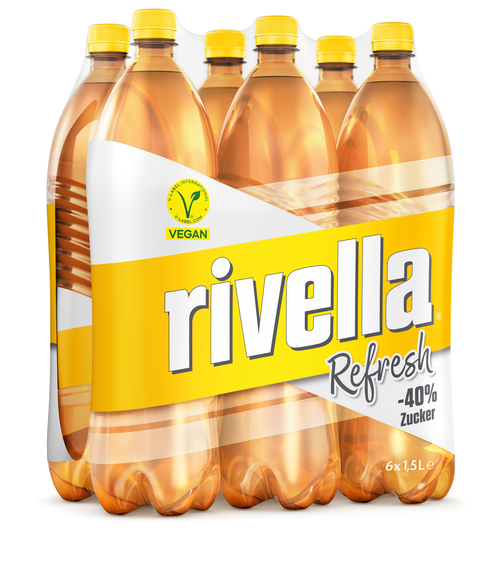 Rivella gelb Pet Schrumpfpackung