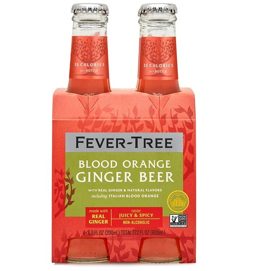 Fever Tree Blood Orange Ginger Beer 6x4er EW