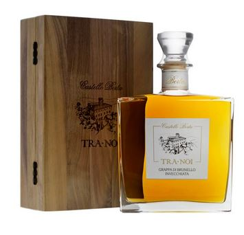 Grappa Berta Tra Noi Brunello im Holzkistli