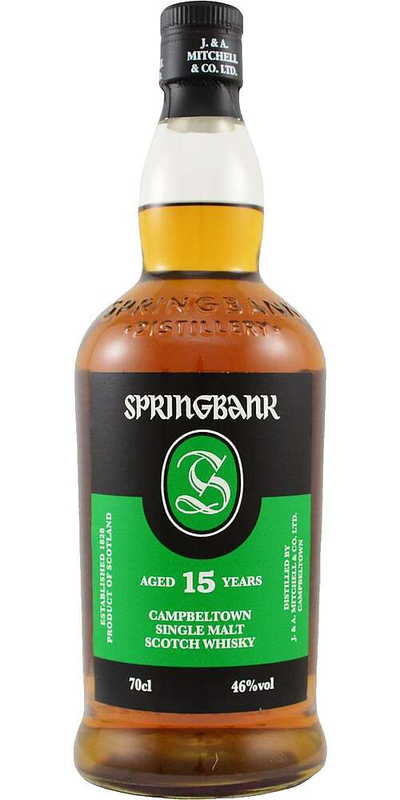 Springbank 15j. Single Malt Scotch Whisky