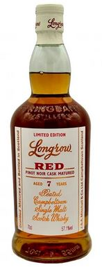 Longrow Red 7j. Pinot Noir Cask Single Malt Scotch Whisky