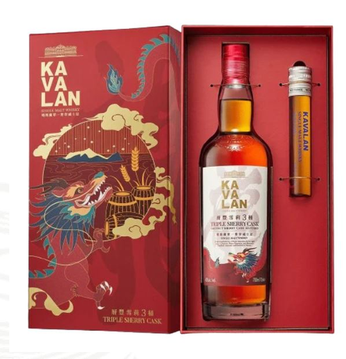 Kavalan Dragon Box Triple Sherry Cask Single Malt Whisky