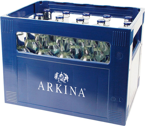 Arkina ohne Co2 blau Glas