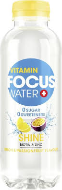 Focuswater Shine Zitrone und Passionsfrucht 1x6er Pet