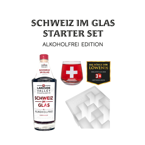Schweiz im Glas Starter Set Alkoholfrei Lakeside Valley