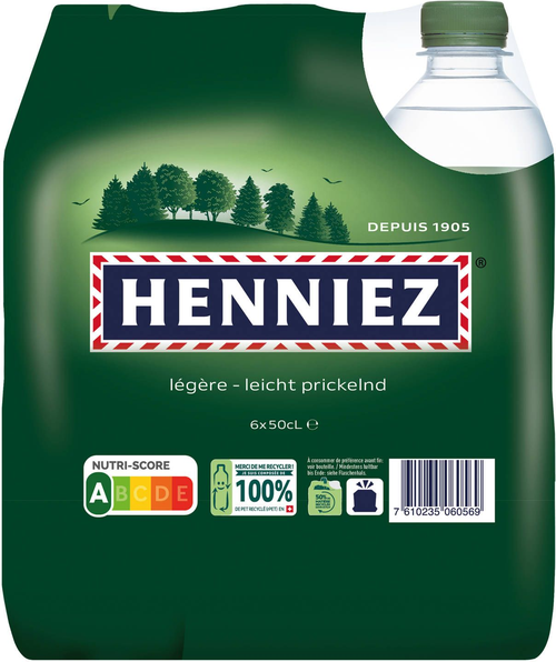 Henniez grün Pet 4x6er