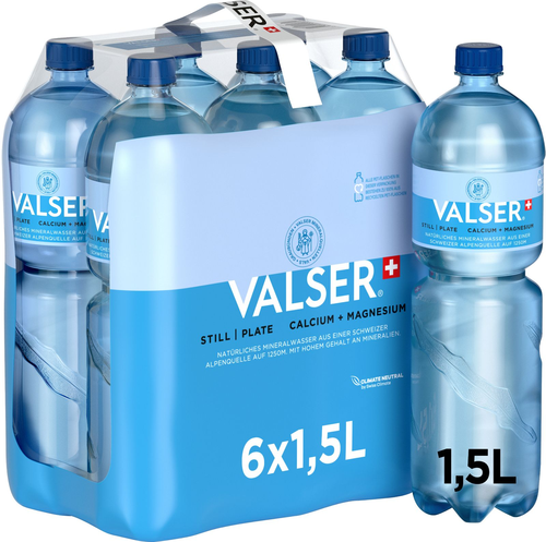 Valser Still CALC MAGN Naturelle Pet Schrumpfpackung