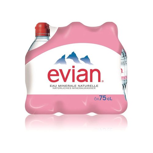 Evian Cachat Pet 6er Sportcap