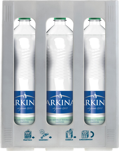 Arkina wenig Co2 grün Pet