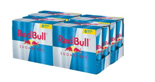 Red Bull Sugarfree Dosen 4x6er
