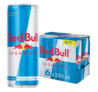 Red Bull Sugarfree Dosen 1x6er