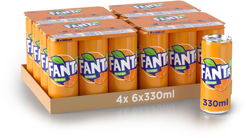 Fanta Orange Dosen 4x6er