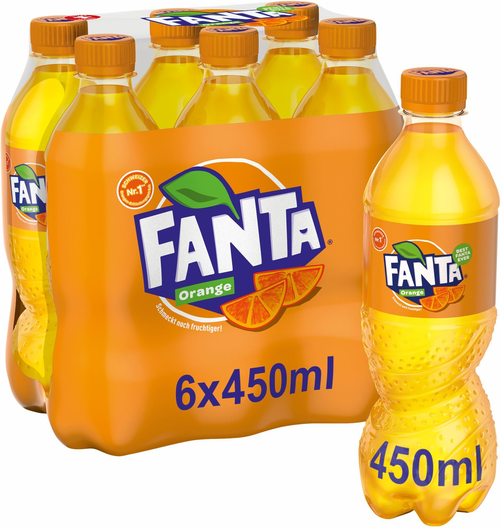 Fanta Orange Pet 4x6er