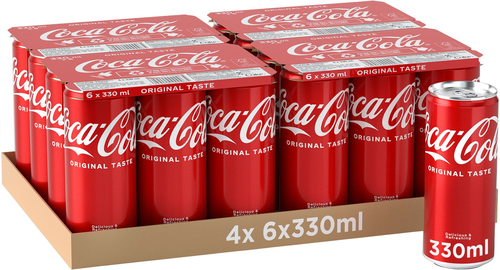 Coca Cola Dosen 4x6er