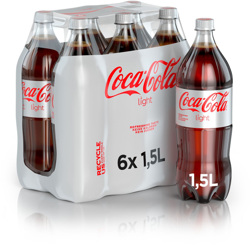 Coca Cola light Pet Schrumpfpackung