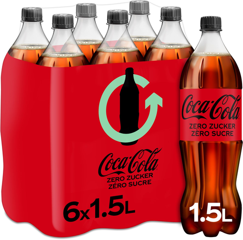Coca Cola Zero Pet Schrumpfpackung