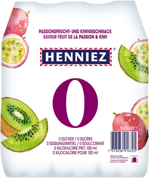 Henniez Passion Kiwi Pet 6er
