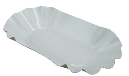 Pommes Schale 11 x19.5x3.20cm Einzelpack à 250 Stk.