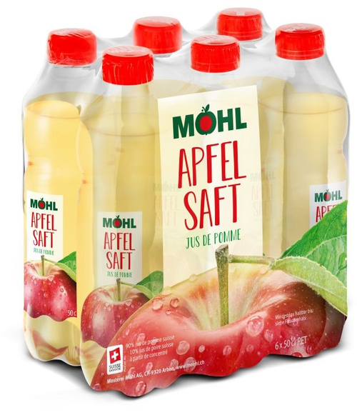 Möhl Apfelsaft Pet 4x6er