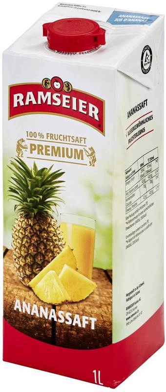 Ramseier Ananassaft 4er Tetra