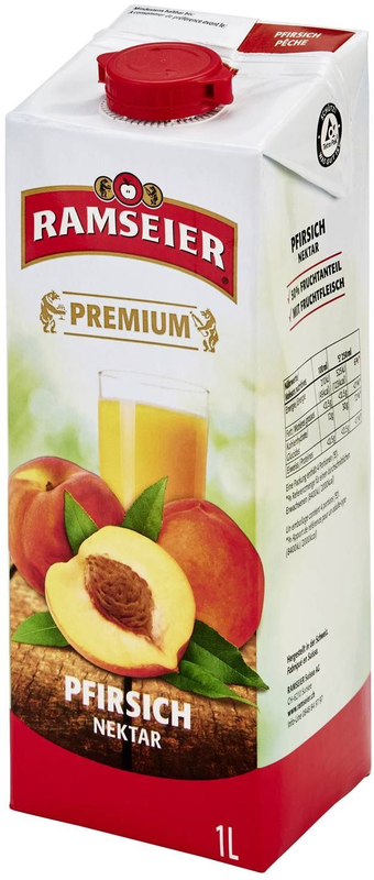 Ramseier Pfirsich Nektar Tetra Prisma Square 4er