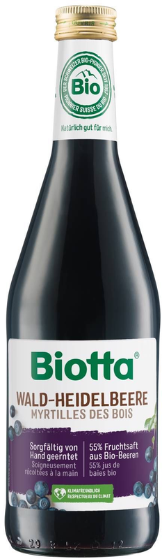 Biotta Wald Heidelbeer