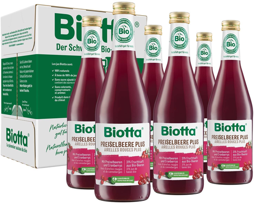 Biotta Preiselbeer plus