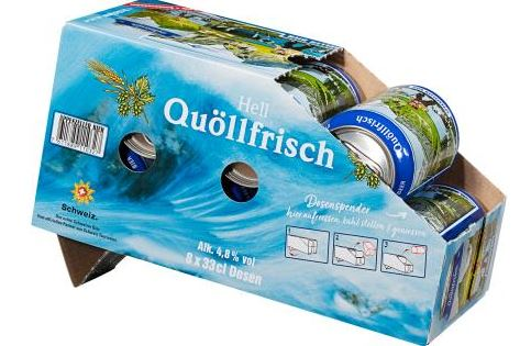 Appenzeller Quöllfrisch Hell 1x8er Dosen