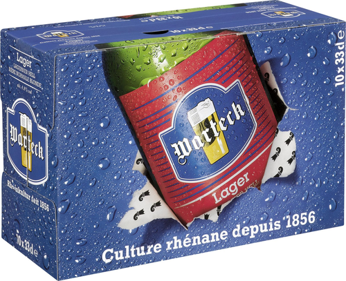Warteck Lager 10er EW