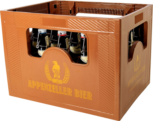 Appenzeller Quöllfrisch Naturtrüeb Bügel kleine Flasche