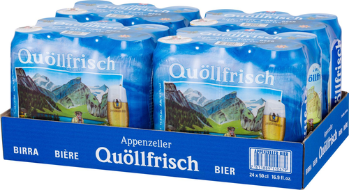Appenzeller Quöllfrisch Hell Dosen 4x6er