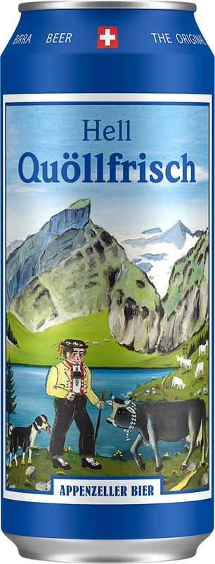 Appenzeller Quöllfrisch Hell Dosen 1x6er