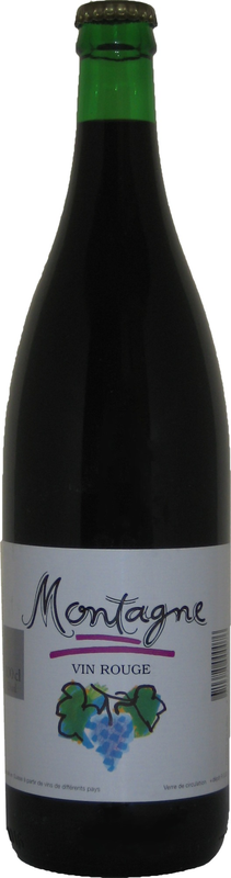 Vin Rouge Montagne Kochwein rot