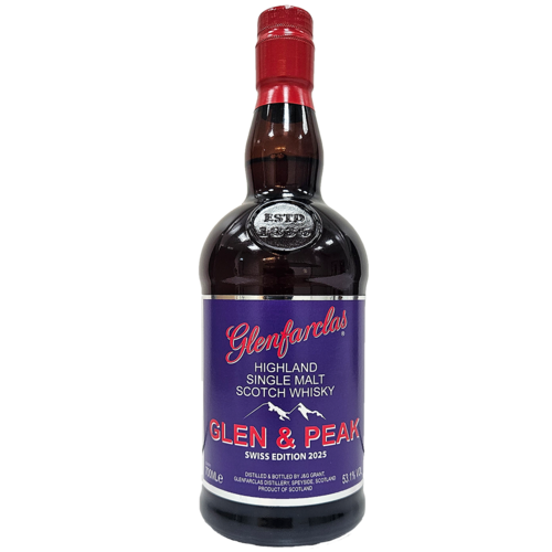 Glenfarclas Whisky Malt Glen & Peak Swiss Edition 2025
