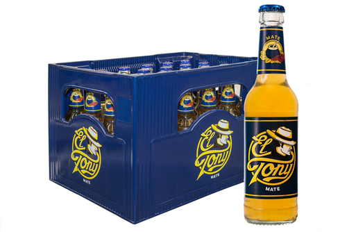 El Tony Mate Glas