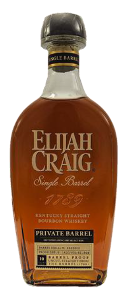 Elijah Craig Switzerland Cask Kentucky Straight Bourbon Whiskey 10y.
