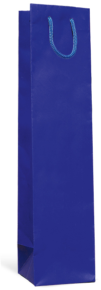 Geschenk Flaschentragetasche Blau