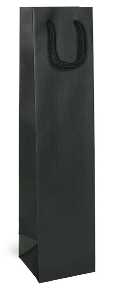 Geschenk Flaschentragetasche Schwarz