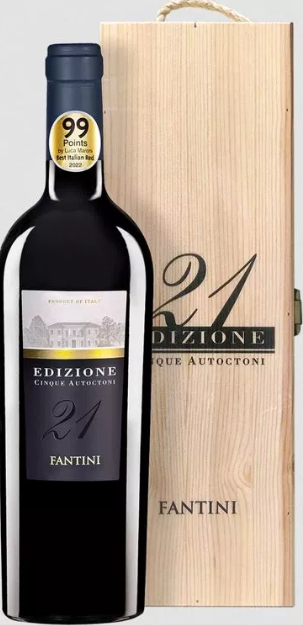 Edizione Cinque Autoctoni Fantini Magnum in Holzkiste