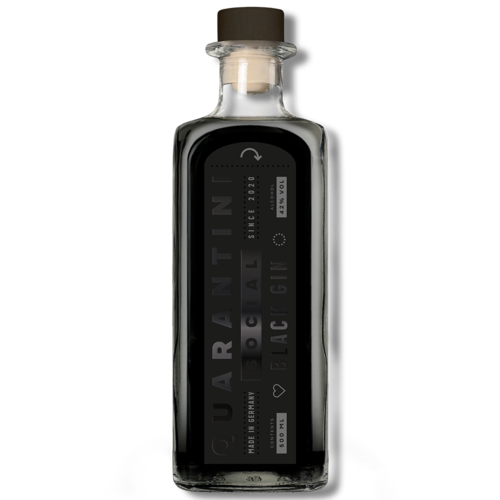 Quarantini Gin Social Black